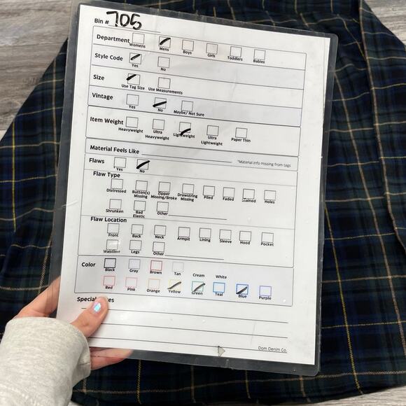 Eddie Bauer Favorite Flannel Tartan Blue Mens M Relaxed Fit Outdoor Button Shirt - Picture 9 of 9